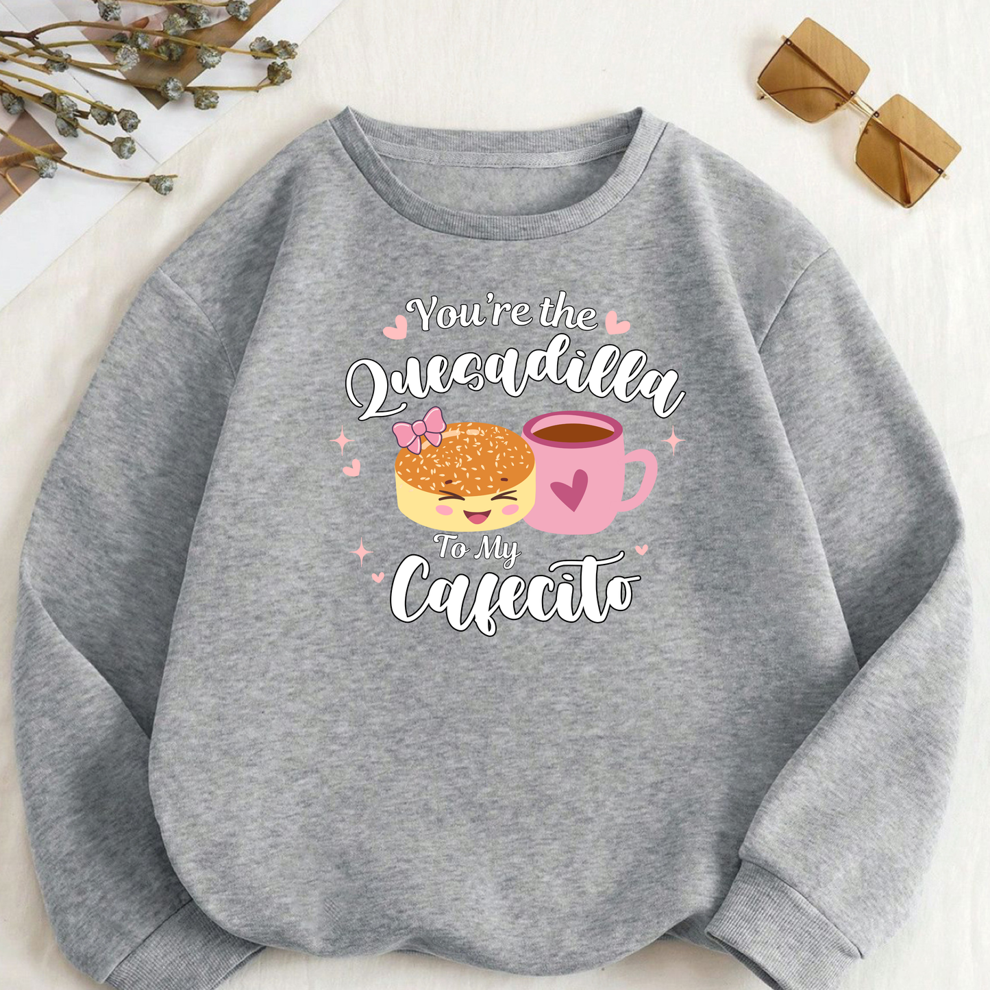 Quesadilla Con Café Crewneck