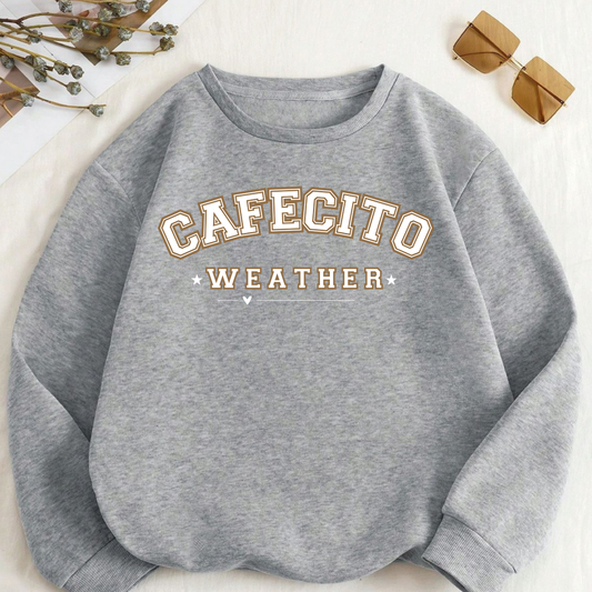 Cafecito Weather Crewneck
