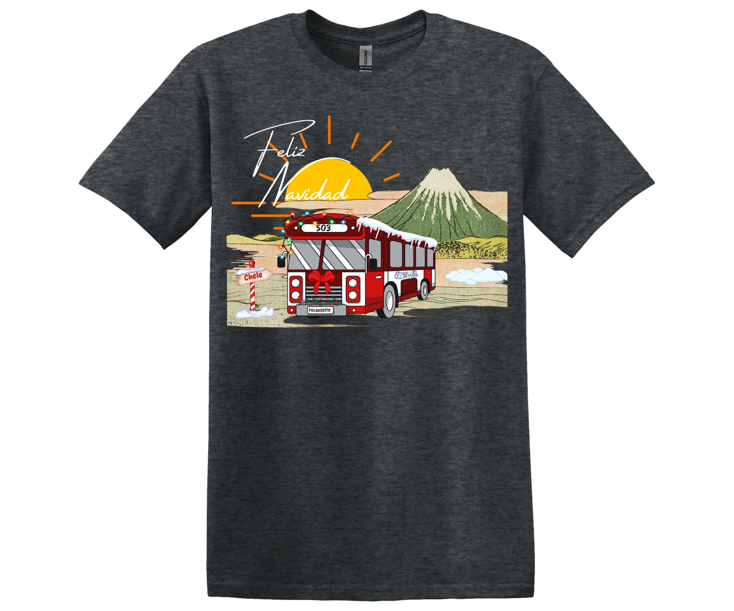 Feliz Navidad Bus T-Shirt